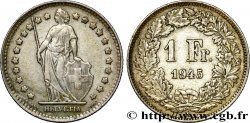 SVIZZERA  1 Franc Helvetia 1945 Berne