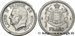 MONACO 1 Franc Louis II 1943 Paris