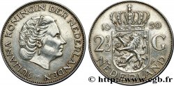NETHERLANDS 2 1/2 Gulden Juliana 1959 Utrecht