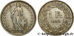 SUISSE 1 Franc Helvetia 1952 Berne