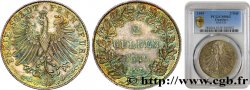 ALLEMAGNE - VILLE LIBRE DE FRANCFORT 2 Gulden 1849 Francfort