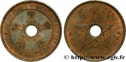 KONGO-FREISTAAT 5 Centimes 1887 
