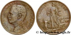 ITALIA 1 Centesimo Victor Emmanuel III 1916 Rome - R MBC 