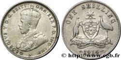 AUSTRALIE 1 Shilling Georges V 1914 Londres TB+ 