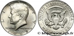 ÉTATS-UNIS D AMÉRIQUE 1/2 Dollar ‘proof’ Kennedy 1969 Denver