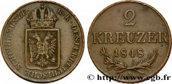 AUTRICHE 2 Kreuzer monnayage de la révolution de 1848-1849 1848 Vienne SUP 