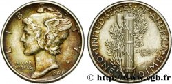 ÉTATS-UNIS D AMÉRIQUE 1 Dime Mercury 1944 Denver TTB 
