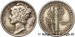 ÉTATS-UNIS D AMÉRIQUE 1 Dime Mercury 1942/1 Philadelphie TTB 