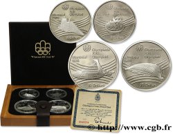 KANADA Coffret 4 Monnaies Proof Jeux Olympiques Montréal 1976 série VII 1976  ST 