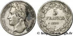 BELGIEN 5 Francs Léopold Ier 1833 