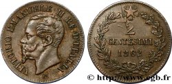 ITALIEN 2 Centesimi Victor Emmanuel II 1862 Naples