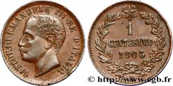 ITALY 1 Centesimo Victor Emmanuel III 1903 Rome AU 
