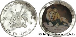 UGANDA 100 Shillings Proof série Mangeurs d’hommes : lion 2010 