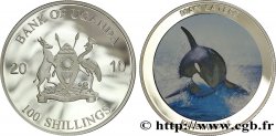 UGANDA 100 Shillings Proof série Mangeurs d’hommes : orque 2010 