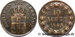 GRIECHENLAND 10 Lepta Othon 1845  SS 
