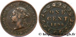 CANADA 1 Cent Victoria 1890 Heaton