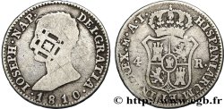 ESPAGNE - ROYAUME D ESPAGNE - JOSEPH NAPOLÉON 4 Reales 1810 Madrid TB+ 