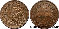 BELGIQUE 5 Centimes vingt-cinquième anniversaire de règne de Léopold Ier 1856 Bruxelles TTB+ 