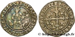 ITALY - KINGDOM OF NAPLES Carlin d argent au nom de Robert d’Anjou n.d. Naples