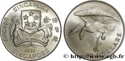 SINGAPORE 10 Dollars aigle 1974 