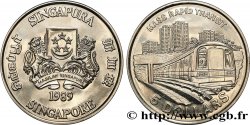 SINGAPORE 5 Dollars Métro de Singapour 1989  MS 