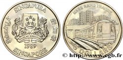 SINGAPORE 5 Dollars Métro de Singapour 1989 