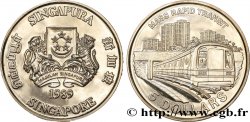 SINGAPOUR 5 Dollars Métro de Singapour 1989 