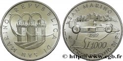 SAINT-MARIN 1000 Lire Grand Prix de F1 1989 Rome - R SPL 