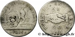 SIERRA LEONA 20 Cents Sierra Leone Company 1791 