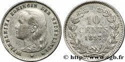 PAíSES BAJOS 10 Cents Wilhelmina 1897 Utrecht MBC 