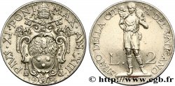 VATICAN ET ÉTATS PONTIFICAUX 2 Lire armes du Vatican, pontificat de Pie XI an XIII 1934 Rome SUP 