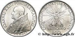 VATICAN ET ÉTATS PONTIFICAUX 10 Lire Jean XXIII an IV / Concile Vatican II 1962  SPL 