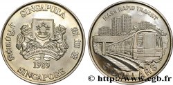 SINGAPORE 5 Dollars Métro de Singapour 1989  MS 