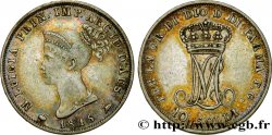ITALY - PARMA AND PIACENZA 10 Soldi Marie-Louise 1815 Milan