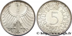 GERMANIA 5 Mark aigle 1971 Karlsruhe SPL 