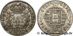 BRÉSIL 640 Reis Jean VI (Joao) 1820 Rio de Janeiro SUP 