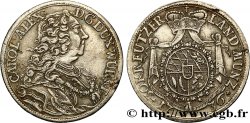 GERMANY - WÜRTTEMBERG 30 Kreuzer Charles-Alexandre 1736 Stuttgart XF 
