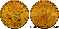 ÉTATS-UNIS D AMÉRIQUE 20 Dollars  Liberty  1896 San Francisco TTB+ 