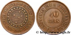 BRAZIL 40 Réis  1900  AU 