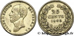 PAíSES BAJOS 25 Cents Guillaume II 1849 Utrecht BC+ 
