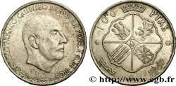 ESPAGNE 100 Pesetas Francisco Franco (1967 dans les étoiles) 1966 Madrid SUP 