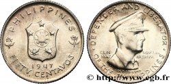 PHILIPPINES 50 Centavos Douglas McArthur 1947 San Francisco