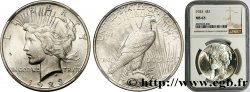 ÉTATS-UNIS D AMÉRIQUE 1 Dollar Peace 1923 Philadelphie