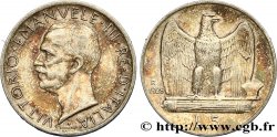 ITALIA 5 Lire Victor Emmanuel III 1928 Rome  BB 
