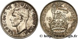 ROYAUME-UNI 1 Shilling Georges VI “England reverse” 1942  SUP 