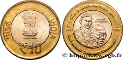 INDIA 10 Roupies retour d’Afrique du Sud de Gandhi 2015 