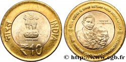 INDIA 10 Roupies retour d’Afrique du Sud de Gandhi 2015 