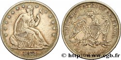 ESTADOS UNIDOS DE AMÉRICA 1/2 Dollar “Seated Liberty” 1871 Philadelphie
