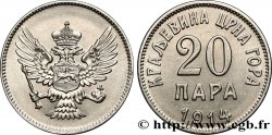 MONTENEGRO 20 Para aigle bicéphale 1914  SUP 