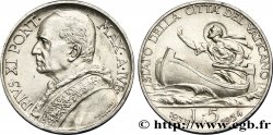 VATICAN AND PAPAL STATES 5 Lire Pie XI année du Jubilé 1933-1934 